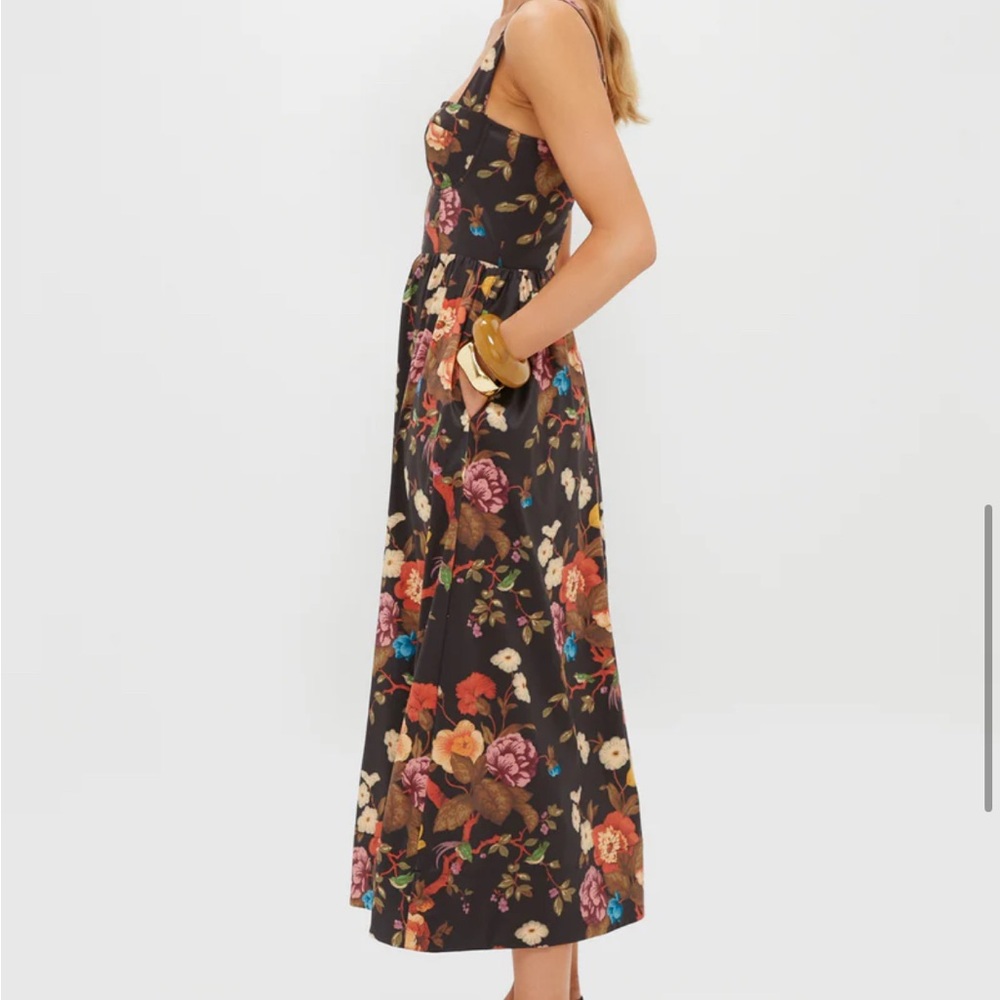 Baroque Floral Maria Dress - Picture 4 of 4